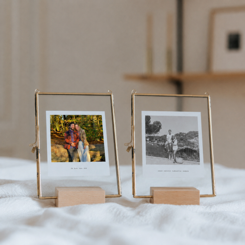 1+1 GRATIS - Lijst goud met jouw foto - Op maat